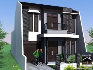 Tampak-perspektif-desain-rumah-minimalis-modern-300x225 Desain Rumah Project Lists - Jasa desain rumah - Rumah Desain 2000