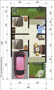 Inspirasi-denah-rumah-minimalis-ukuran-6x12-183x300 Artikel Desain Rumah Inspirasi - Jasa desain rumah - Rumah Desain 2000