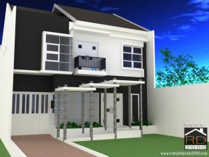 Rumah-dengan-fasad-minimalis-tampak-depan-300x225 Desain Rumah Project Lists - Jasa desain rumah - Rumah Desain 2000