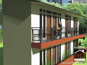 Rumah-kost-dengan-konsep-minimalis-modern-tampak-perspektif-300x225 Bangunan Project Lists - Jasa desain rumah - Rumah Desain 2000