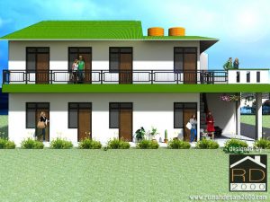 Rumah-kost-sederhana-tampak-depan-300x225 Bangunan Project Lists - Jasa desain rumah - Rumah Desain 2000