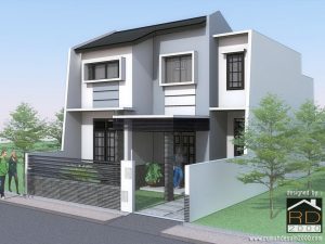 Tampak-perspektif-rumah-dengan-kesan-minimalis-300x225 Desain Rumah Project Lists - Jasa desain rumah - Rumah Desain 2000