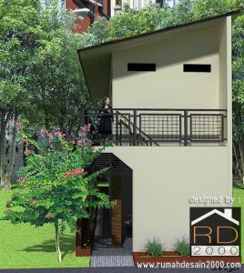 Tampak-samping-rumah-kost-dengan-konsep-minimalis-268x300 Bangunan Project Lists - Jasa desain rumah - Rumah Desain 2000
