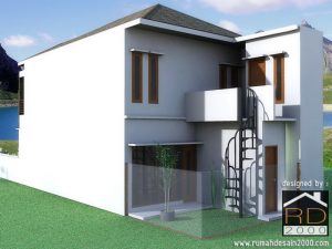 Tampak-belakang-desain-rumah-minimalis-300x225 Desain Rumah Project Lists - Jasa desain rumah - Rumah Desain 2000