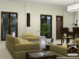 Desain-interior-ruang-keluarga-tampak-perspektif-300x225 Interior Project Lists - Jasa desain rumah - Rumah Desain 2000