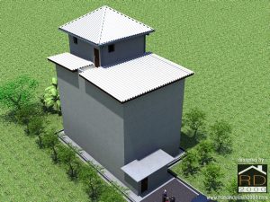 Tampak-perspektif-gambar-desain-3D-rumah-walet-300x225 Bangunan Project Lists - Jasa desain rumah - Rumah Desain 2000