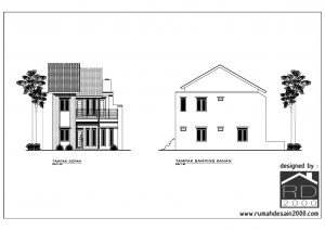 Desain-rumah-minimalis-2-lantai-tampak-2D-300x212 Desain Rumah Project Lists - Jasa desain rumah - Rumah Desain 2000