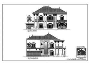 Tampak-desain-rumah-Klasik-300x216 Desain Rumah Project Lists - Jasa desain rumah - Rumah Desain 2000