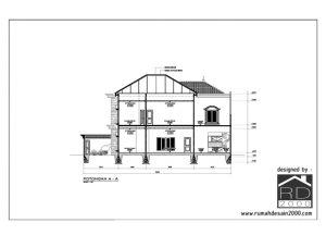 potongan-desain-rumah-klasik-300x216 Desain Rumah Project Lists - Jasa desain rumah - Rumah Desain 2000