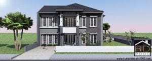 gambar-desain-rumah-mewah-tampak-samping-kanan-300x121 Desain Rumah Project Lists - Jasa desain rumah - Rumah Desain 2000