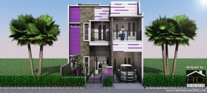 gambar-tampak-depan-rumah-minimalis-nuansa-ungu-300x135 Desain Rumah Project Lists - Jasa desain rumah - Rumah Desain 2000