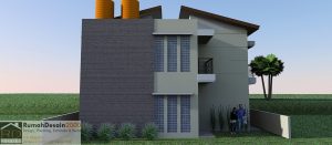 Tampak-Belakang-Desain-Rumah-kost-minimalis-modern-300x131 Project Lists Rumah Kost - Jasa desain rumah - Rumah Desain 2000
