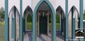 Close-up-gambar-desain-musholla-300x144 Bangunan Project Lists Rumah ibadah - Jasa desain rumah - Rumah Desain 2000