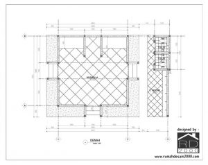 Denah-musholla-modern-300x238 Bangunan Project Lists Rumah ibadah - Jasa desain rumah - Rumah Desain 2000