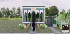 Gambar-3D-musholla-Al-Ishlah-tampak-depan-300x144 Bangunan Project Lists Rumah ibadah - Jasa desain rumah - Rumah Desain 2000