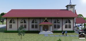 Tampak-Samping-Kiri-rumah-ibadah-nasrani-300x144 Bangunan Project Lists Rumah ibadah - Jasa desain rumah - Rumah Desain 2000
